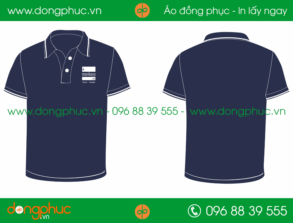 Áo phông đồng phục cty monkes